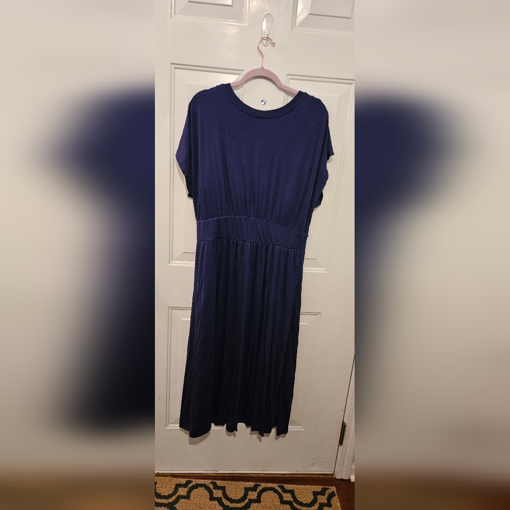 Elegant Navy Blue Soma Dress XL